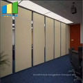 Hotel Folding and Sliding Door Partition Wall Aluminum Movable Foldable Wooden for Auditoriums Multi-function Room Restaurant